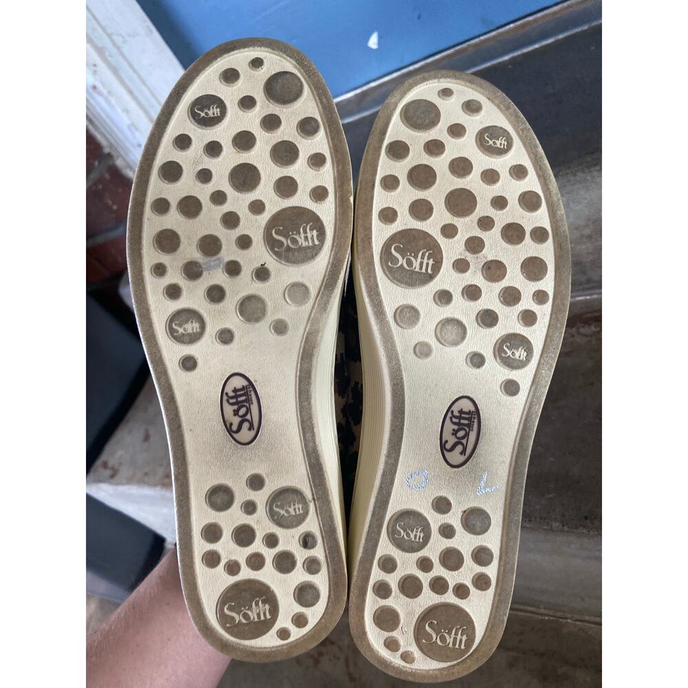 Sofft animal print knit upper slip on sneaker- Somers - Picture 9 of 10